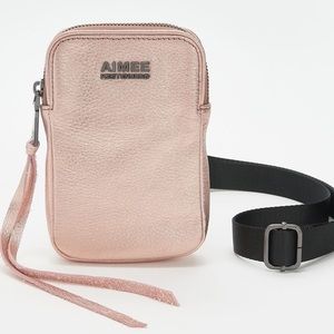 Brand new rose gold crossbody bag